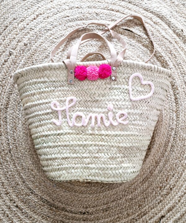 Panier de plage Maman Cœur – Image 4