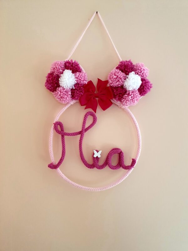 Attrape rêve <br> Minnie - Mickey Pompons – Image 3