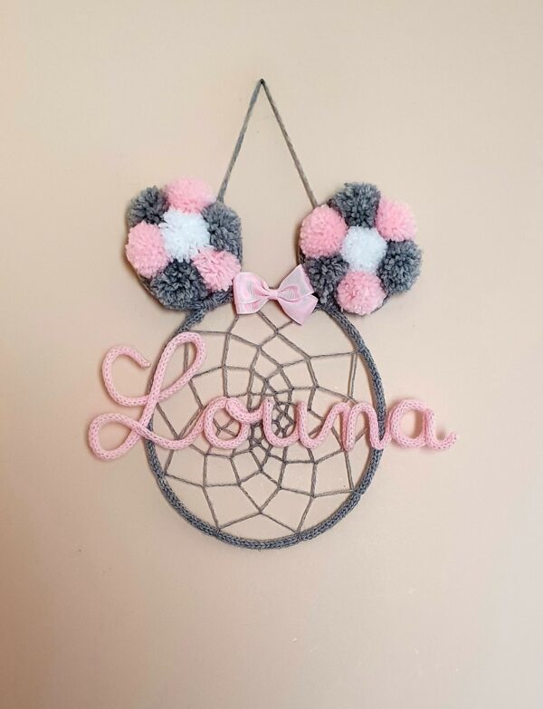 Attrape rêve <br> Minnie - Mickey Pompons – Image 2