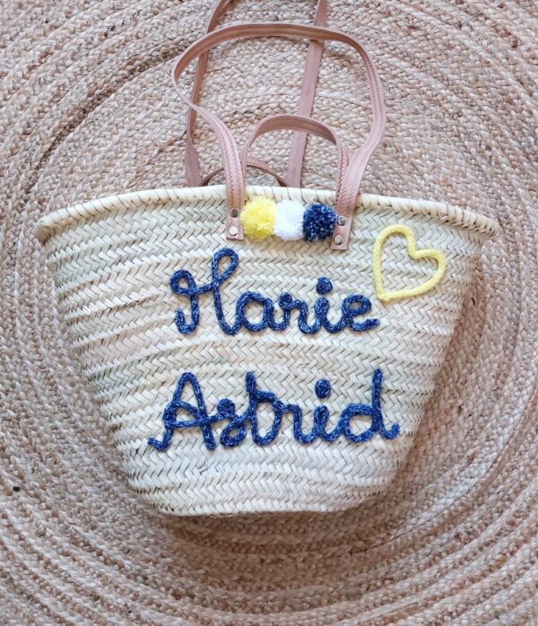 Panier de plage Super Mamie + cœur – Image 3
