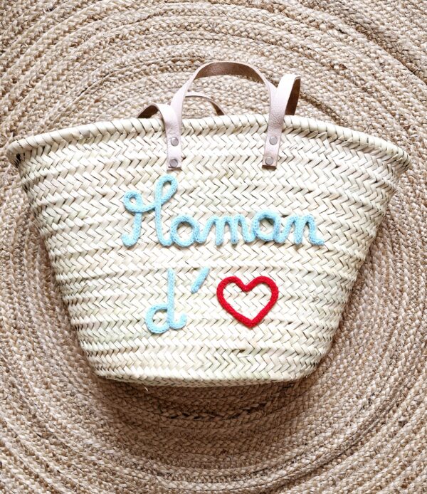 Panier de plage Maman d'♡ – Image 2