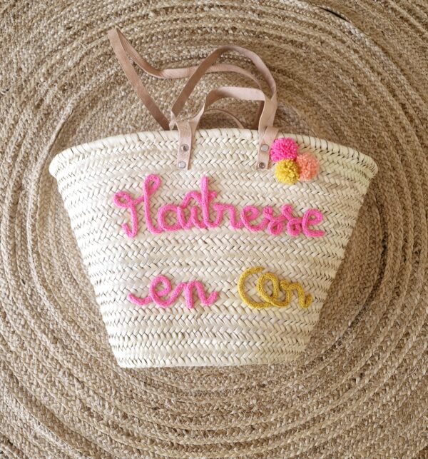 Panier de plage Maitresse en Or – Image 2