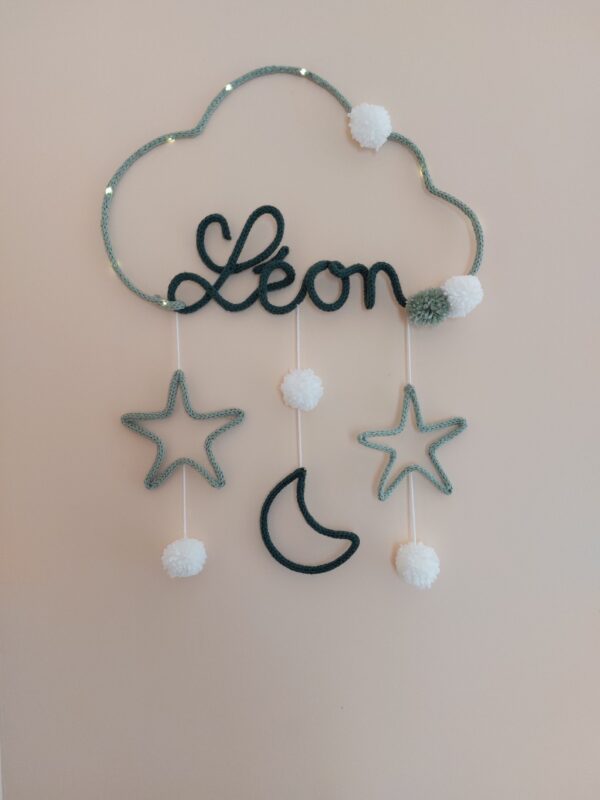 Nuage Etoile & Lune – Image 4