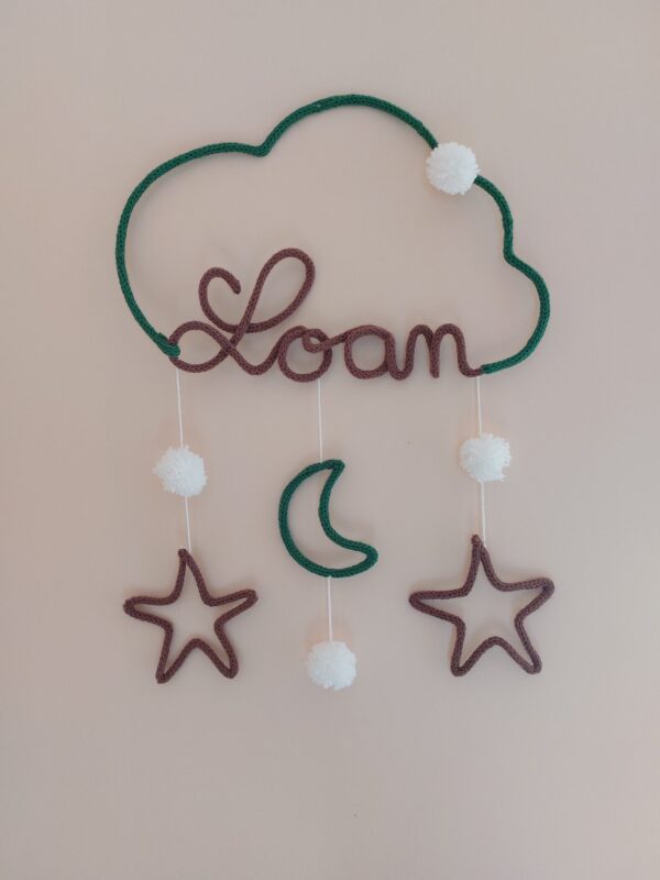 Nuage Etoile & Lune – Image 2