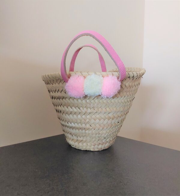 Panier enfant Pompons