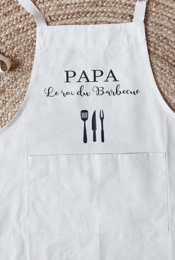Tablier <br> Papa Le roi du barbecue