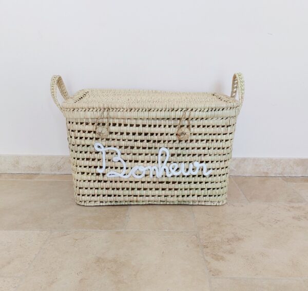 Malle de rangement 60 cm Bonheur