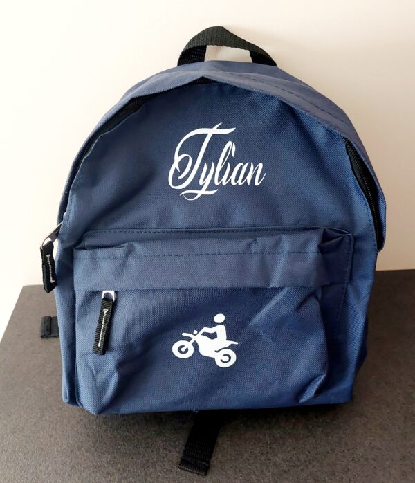 Sac à dos Bleu marine – Image 3