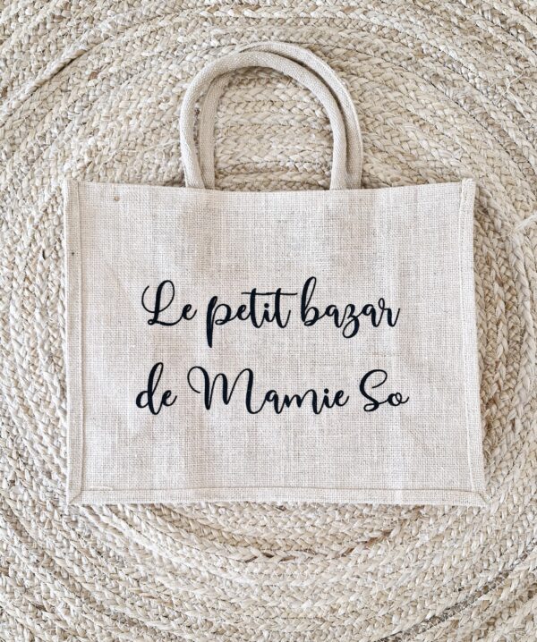 Sac Le petit bazar de (+le prénom)