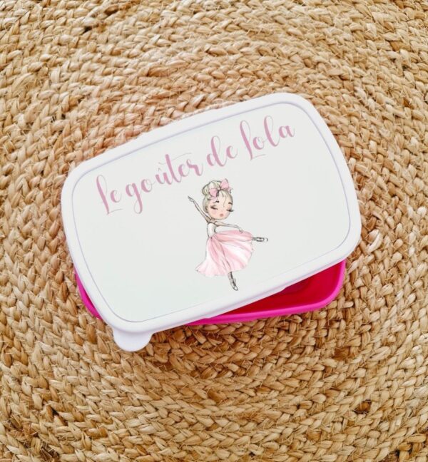 Boîte à gouter <br>Danseuse