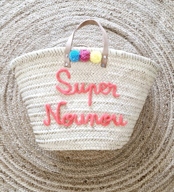 Panier de plage Super Nounou