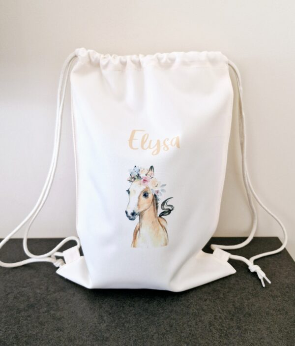Sac à dos cordon <br> Cheval