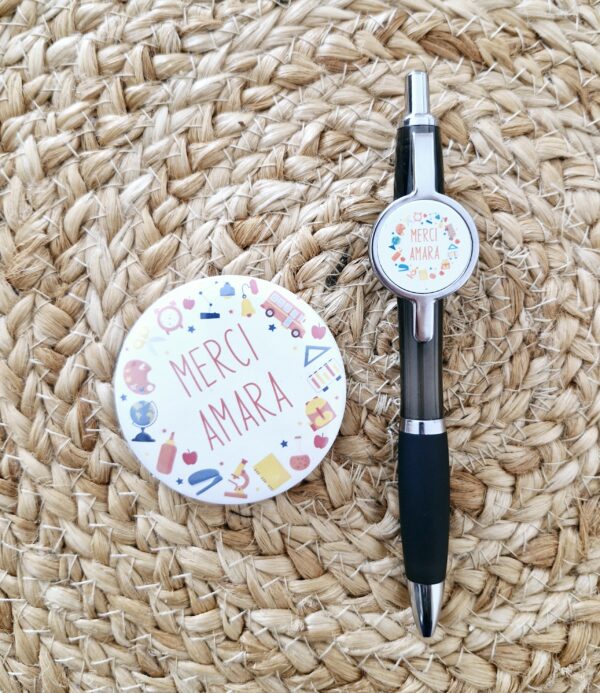 Badge + stylo Super Atsem – Image 2