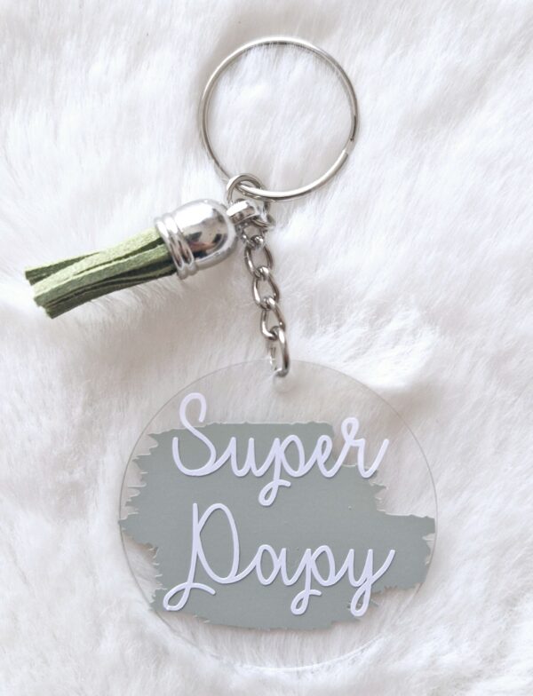 Porte clé Super Papy