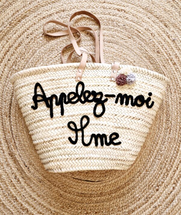 Panier de plage Appelez - moi Madame – Image 2