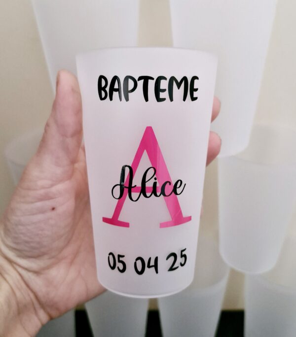 Gobelet Baptême