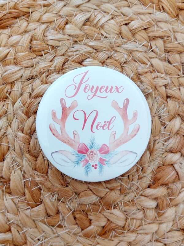 Badge Joyeux Noël