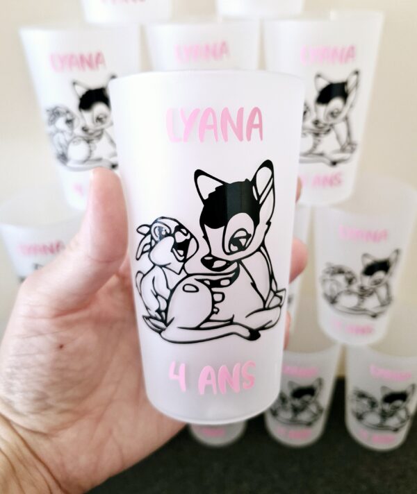 Gobelet Bambi & Panpan