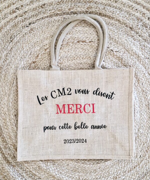 Sac Merci pour cette belle année