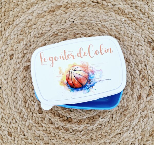 Boîte à gouter <br>Ballon de basket