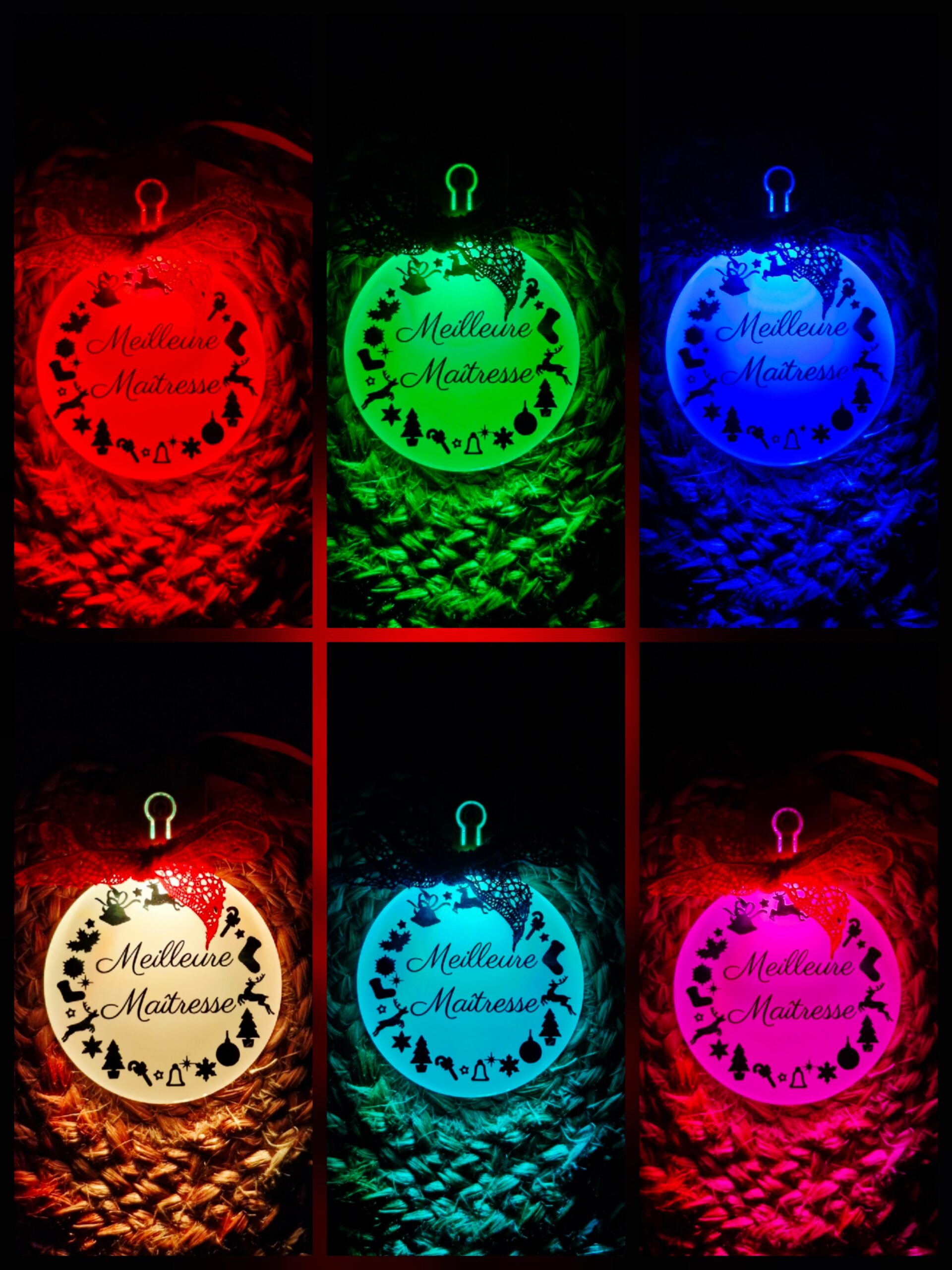 Boule Lumineuse Meilleure Maîtresse – Image 3