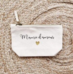 Pochette en coton <br>Mamie d'Amour