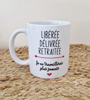 Tasse Libérée délivrée retraitée