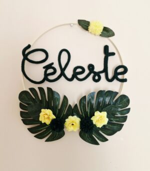 Couronne de fleurs Jungle
