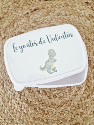 Boîte à gouter <br>Dinosaure